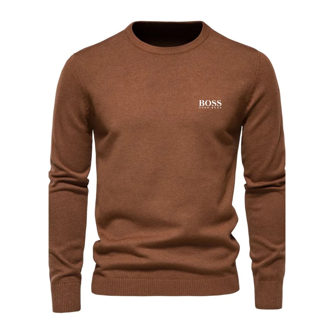 B0SS™ Pull d'hiver confortable