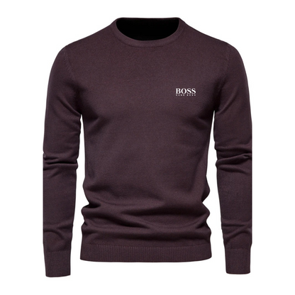 B0SS™ Pull d'hiver confortable