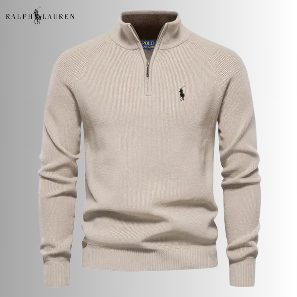 Pull avec cremallera RL® Premium pour homme