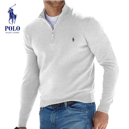 Pull zippé RL® Premium pour homme (remise)